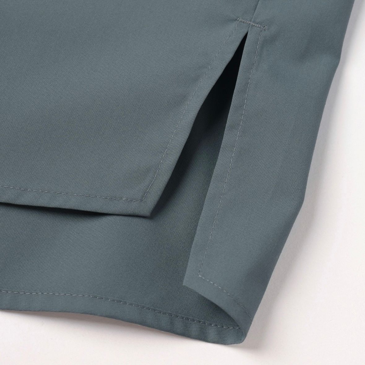 【残り一点】High Count Broadcloth Embroidery Patch Short Sleeve Shirt