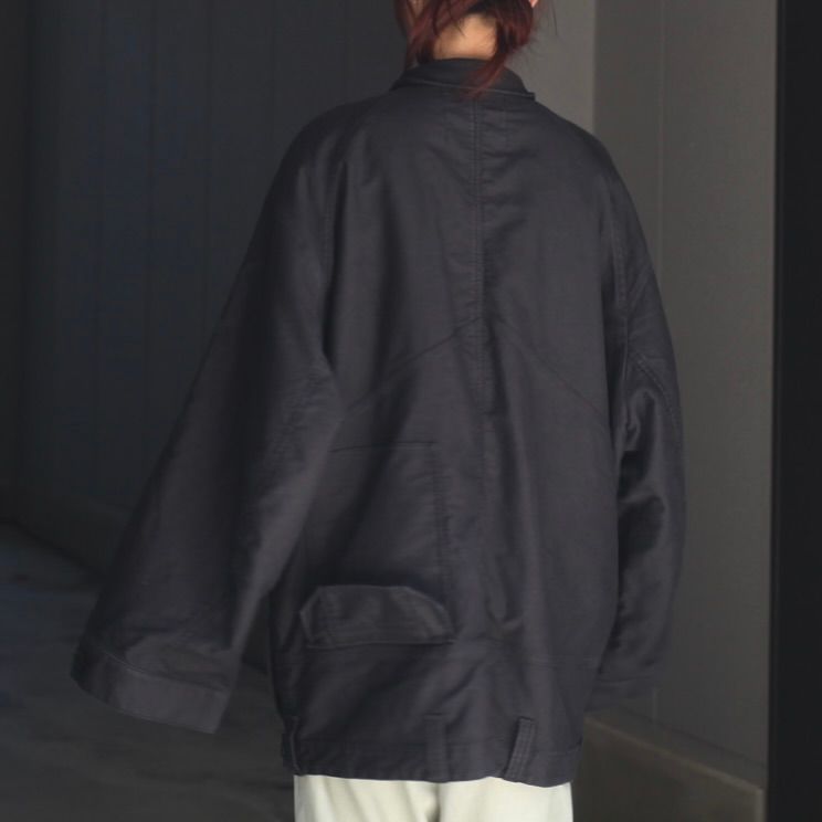 【残り一点】"Inception" Big-Sleeve Mole Skin JKT