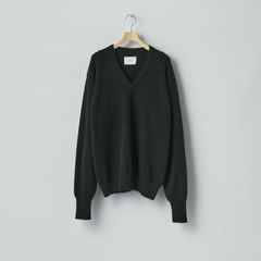 【残りわずか】Pure Cashmere Knit V Neck LS