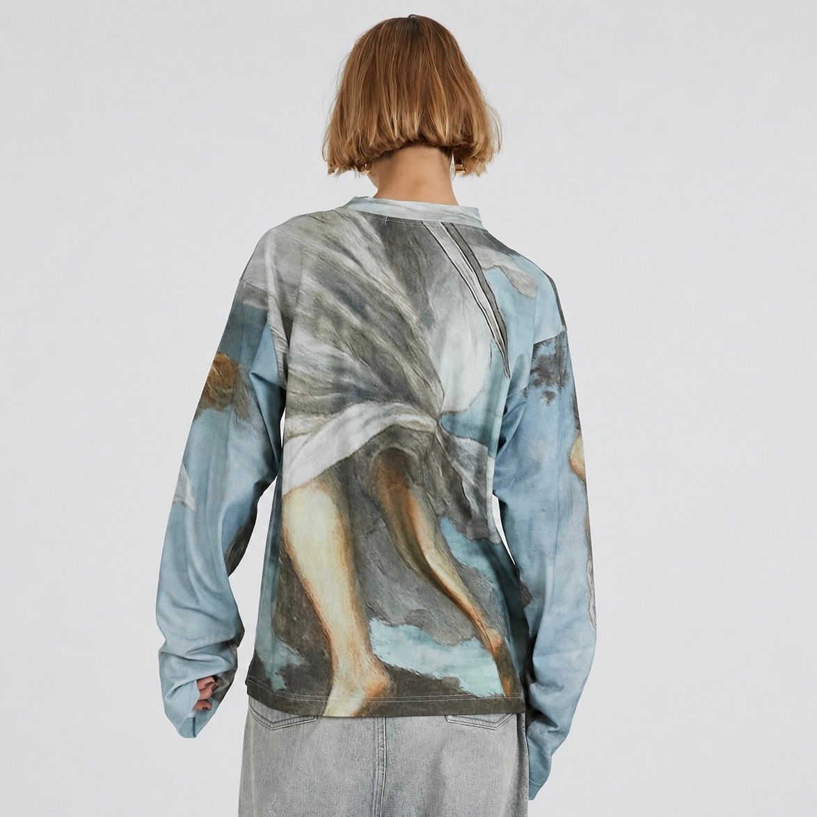 【残り一点】Mythology Print Long Sleeve Tee