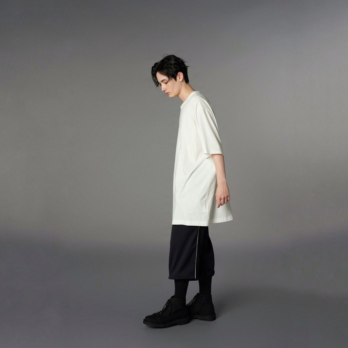 【残り一点】スリット半袖ジャンボTシャツ