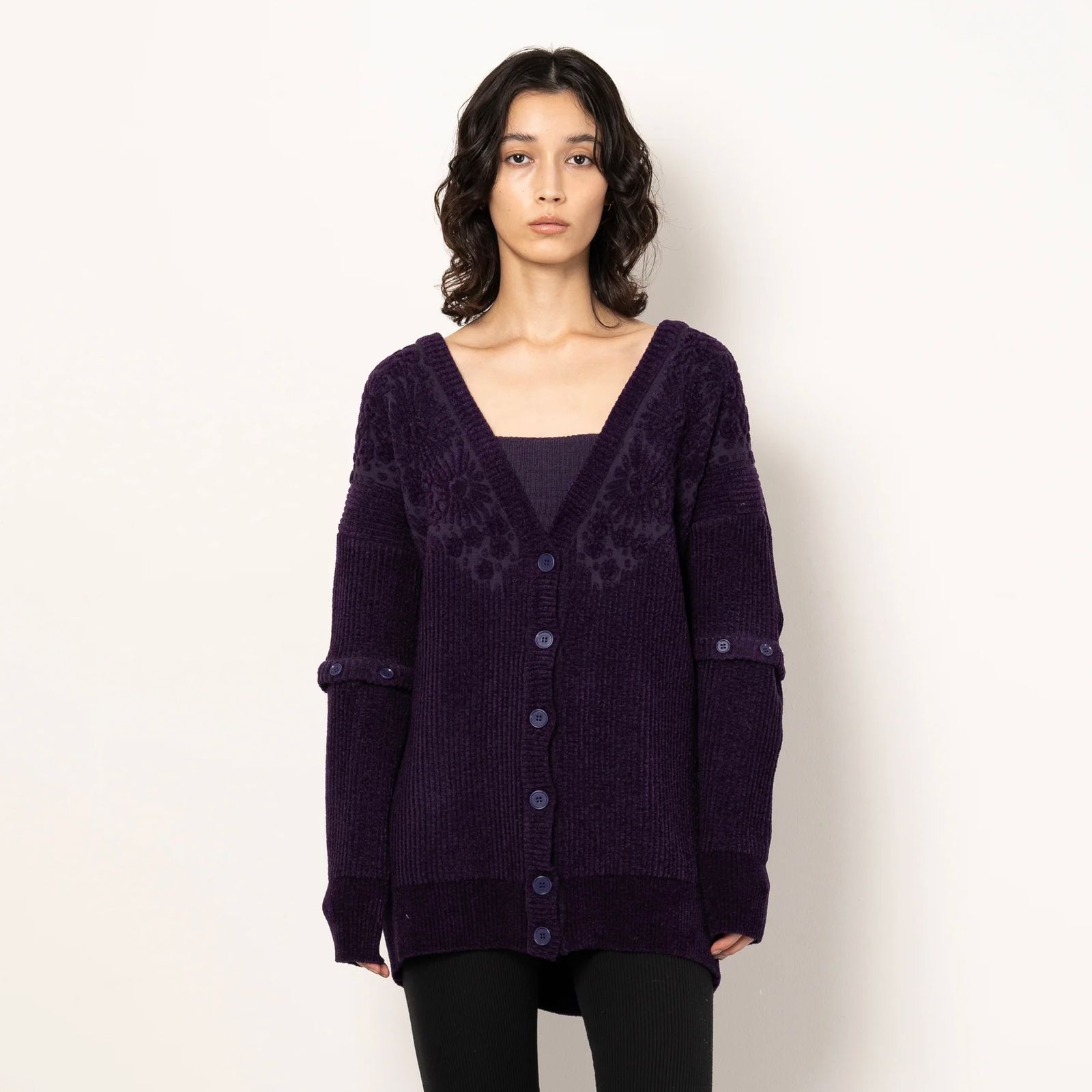 tanさん専用ページ TAN - 【残り一点】Flower Jacquard Cardigan | ACRMTSM ONLINE