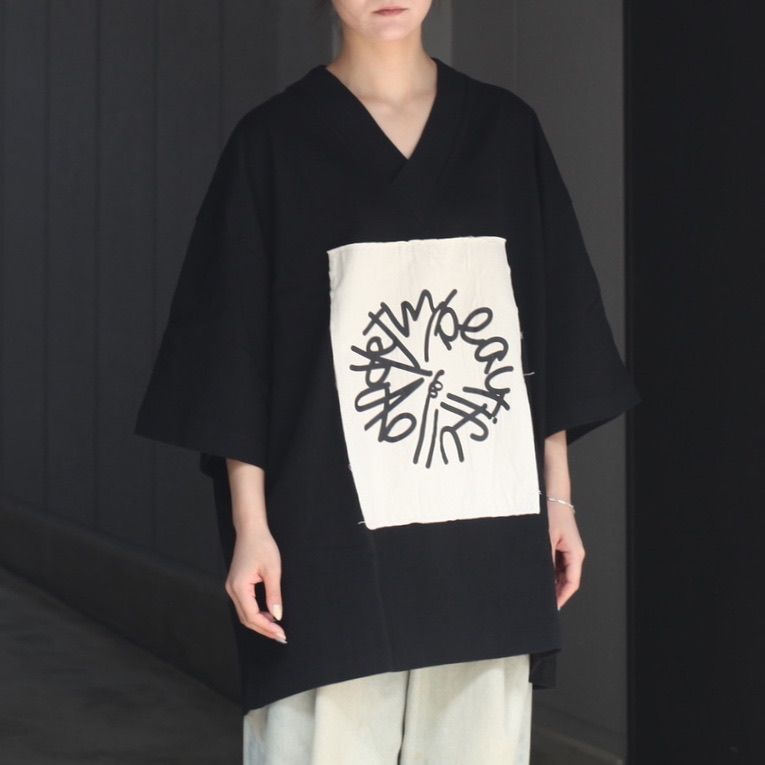 【残り一点】MBLプリントVネックTee