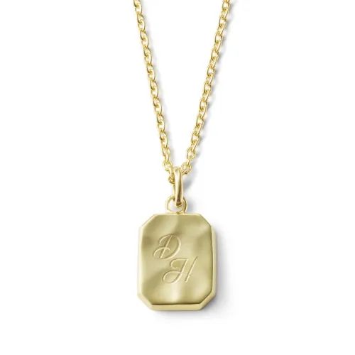 【お取り寄せ注文可能】Signet Pendant No.2(K18 YELLOW GOLD)