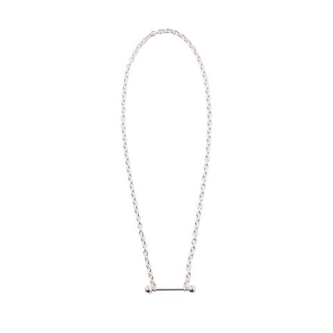 【残りわずか】Straight Barbell Short Necklace