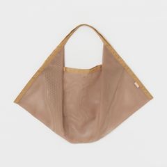 【残りわずか】Origami Mesh Bag Big(BEIGE)