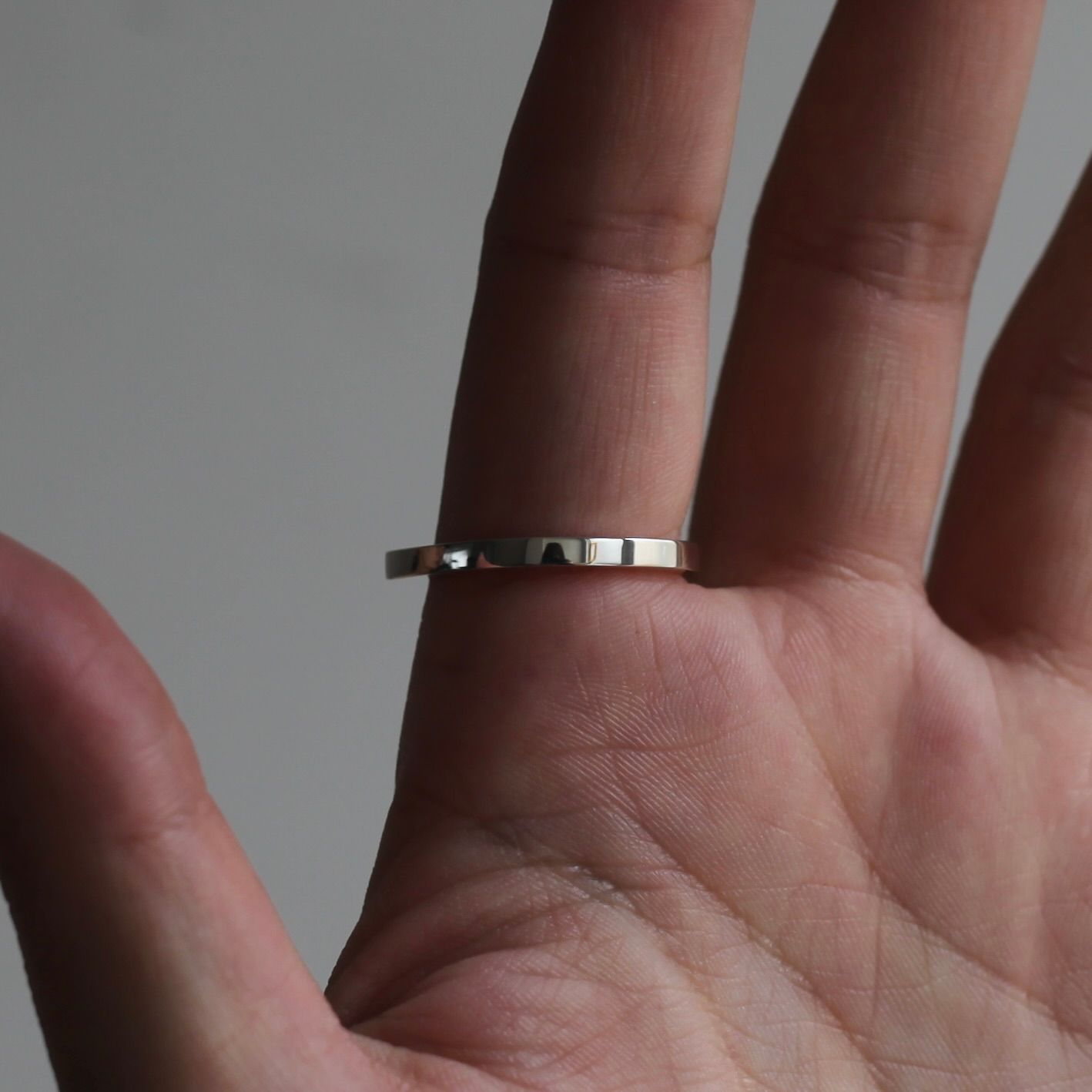 【残り一点】Flat Triangle Ring