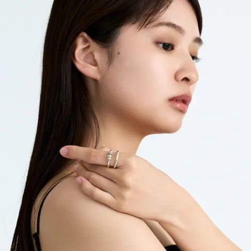 【お取り寄せ注文可能】Symbol Double Ring