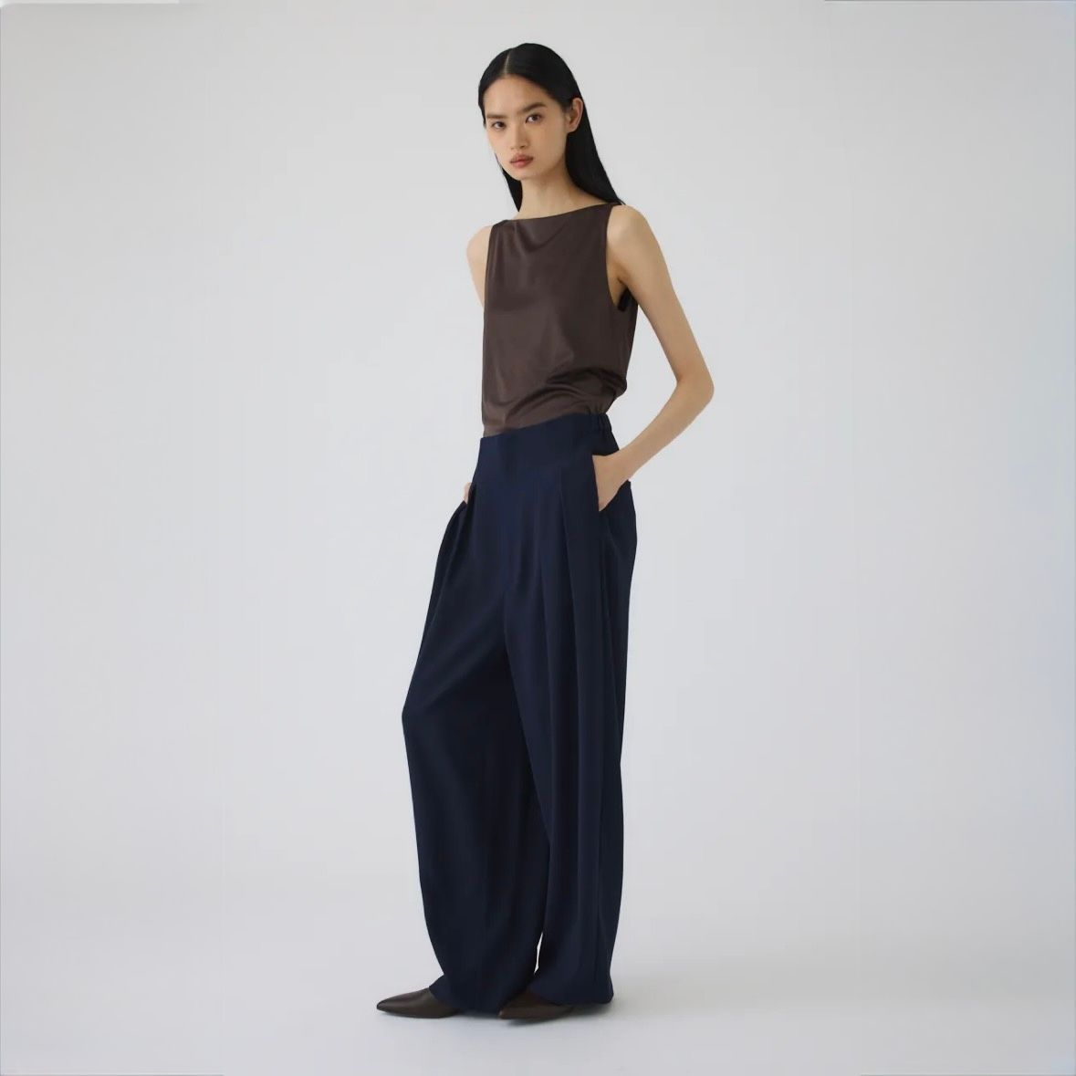 【残り一点】Georgette Tuck PT