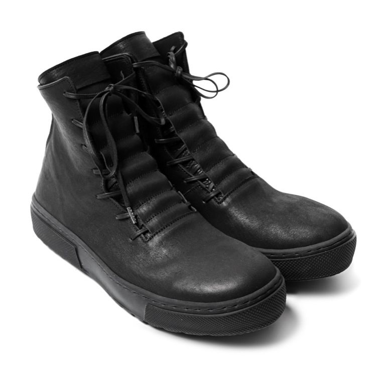 レザー種類 : CORDOVAN SPLIT(BLACK)
※商品ページ画像のレザー及び、仕様はサンプルとしてご覧ください。