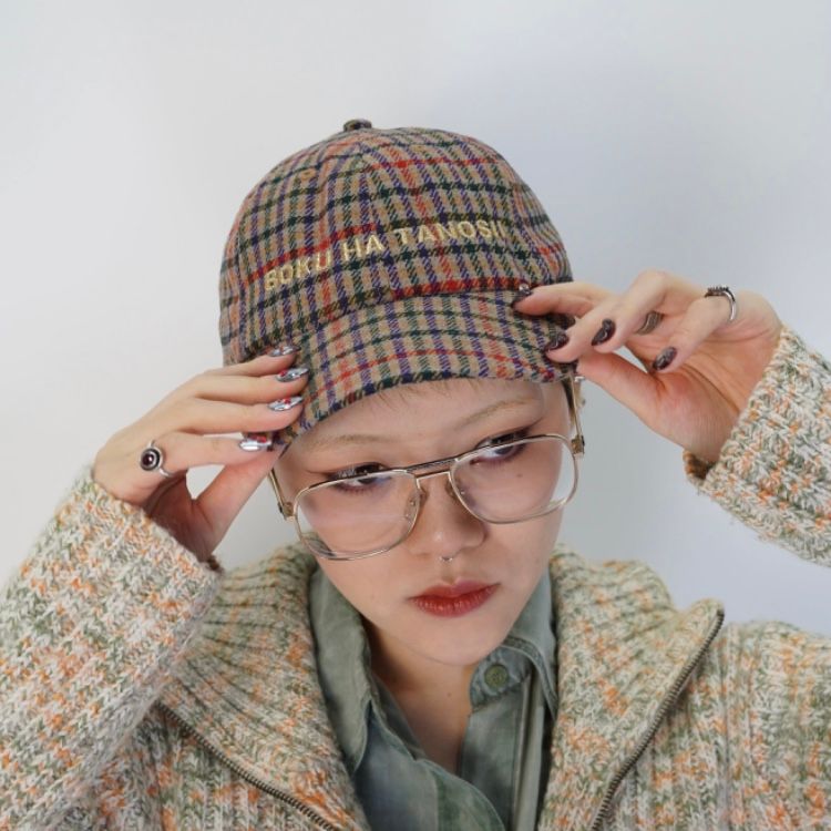 【残り一点】BOKU HA TANOSII Cap(WOOL)