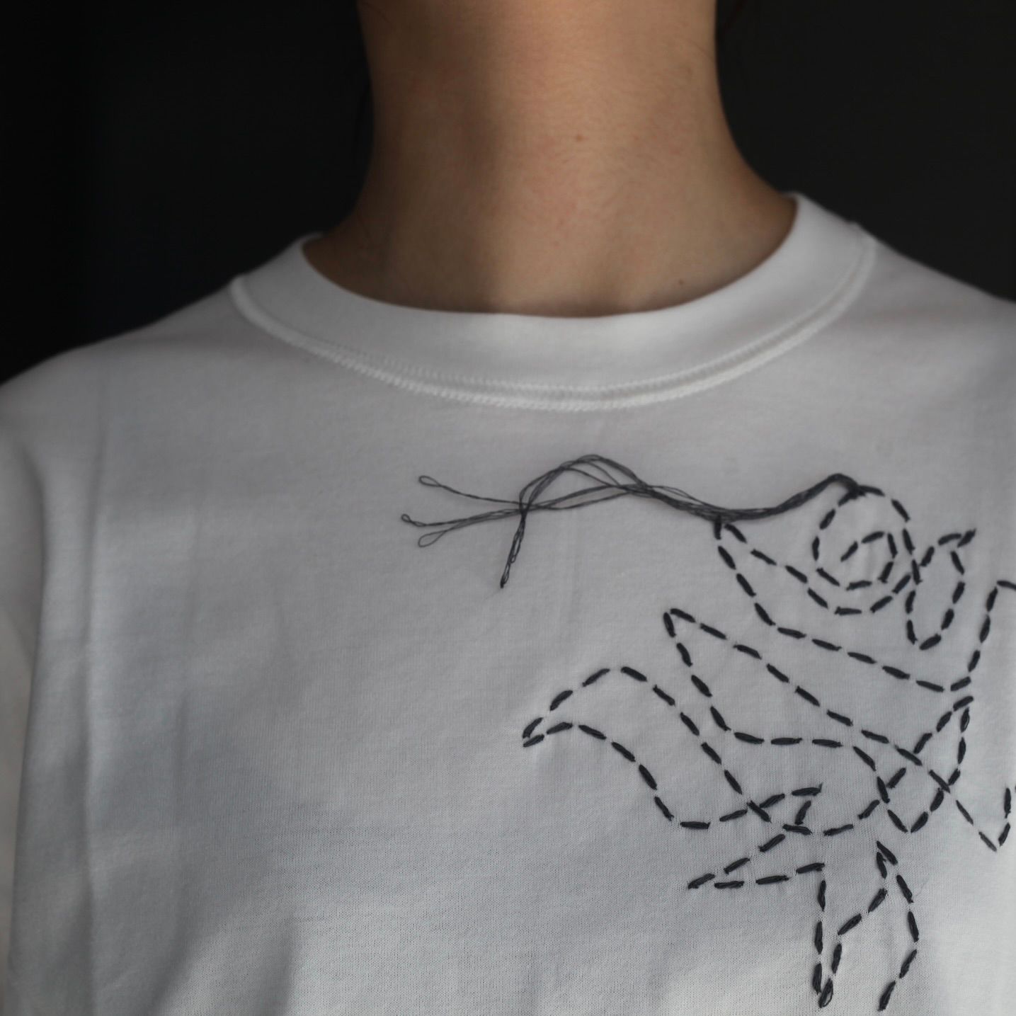 【残り一点】The Mooned Flower Is Stitched On Your Body