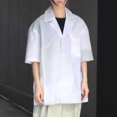 【残り一点】Multi Stripe Patched Shirt