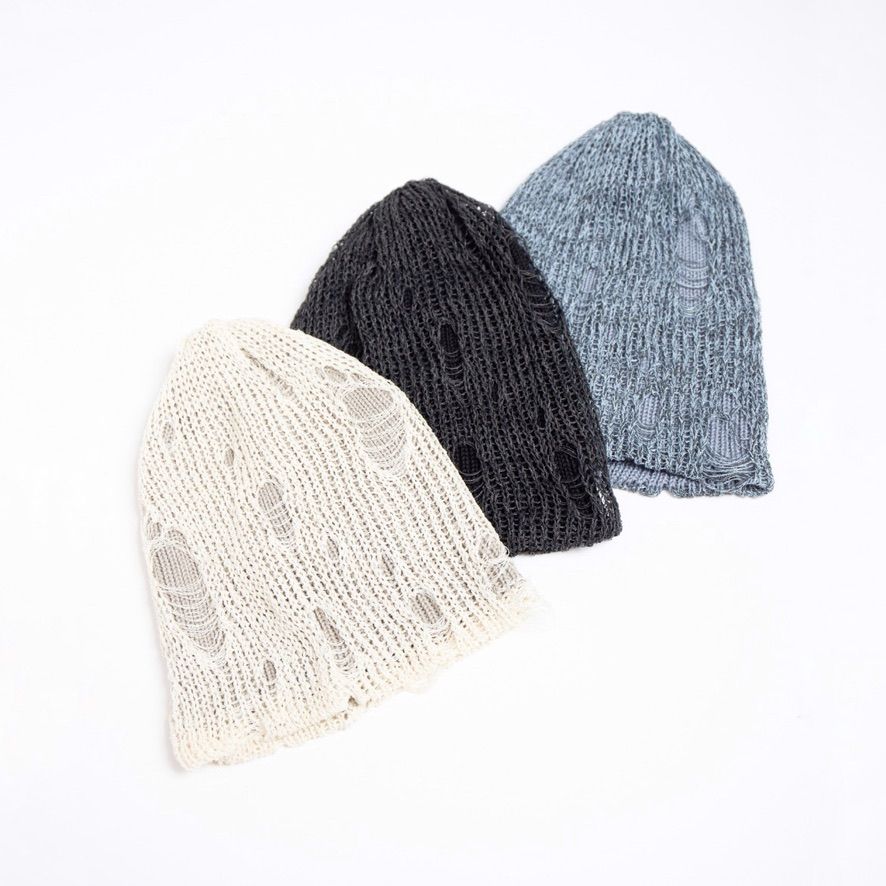 【残り一点】Damage Mesh Beanie