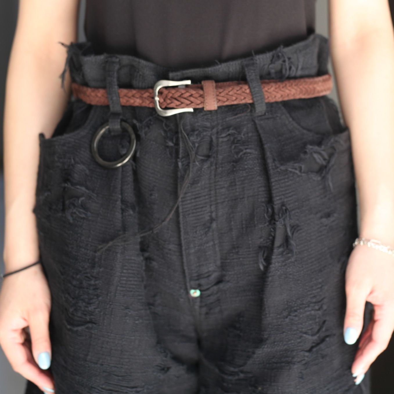 【残りわずか】Twist Seam Lot.20603T Boro Crust(NOIR)