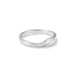 【お取り寄せ注文可能】Chip Ring S W /Dia(PLATINUM950)
