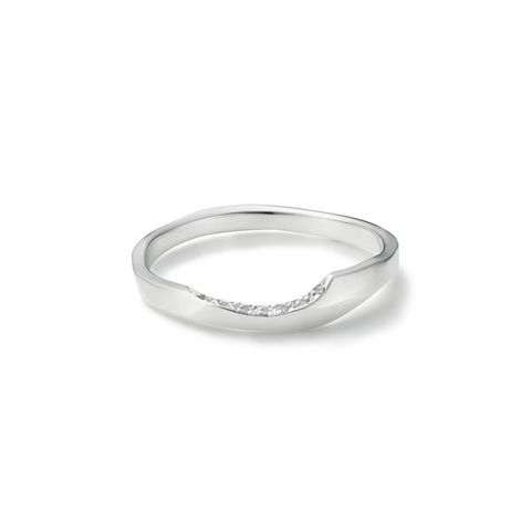 【お取り寄せ注文可能】Chip Ring S W /Dia(PLATINUM950)
