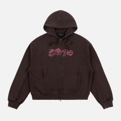 【残り一点】Distressed Terry Zip Hoodie