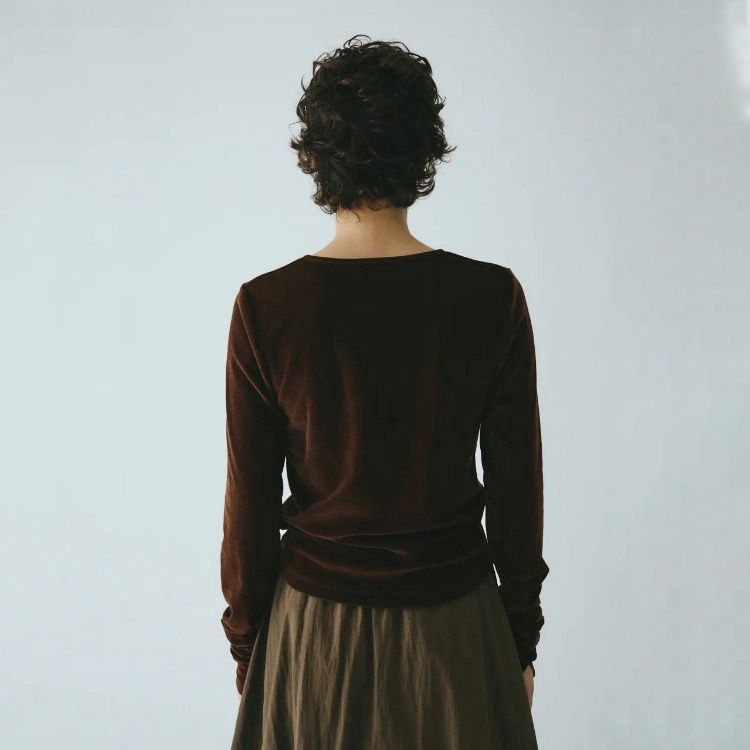 【残り一点】Velor Cut Tops
