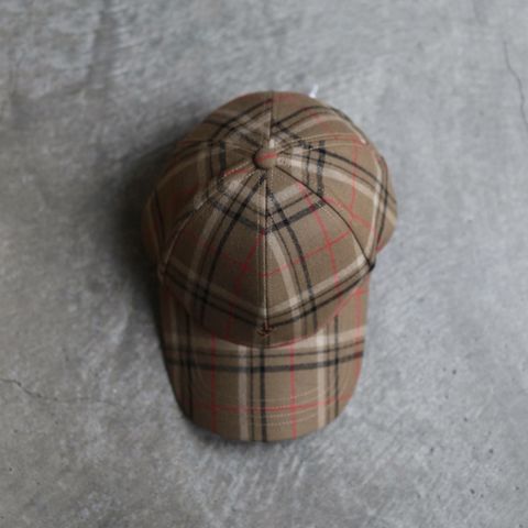 【残り一点】Saxony Check Wool Cap
