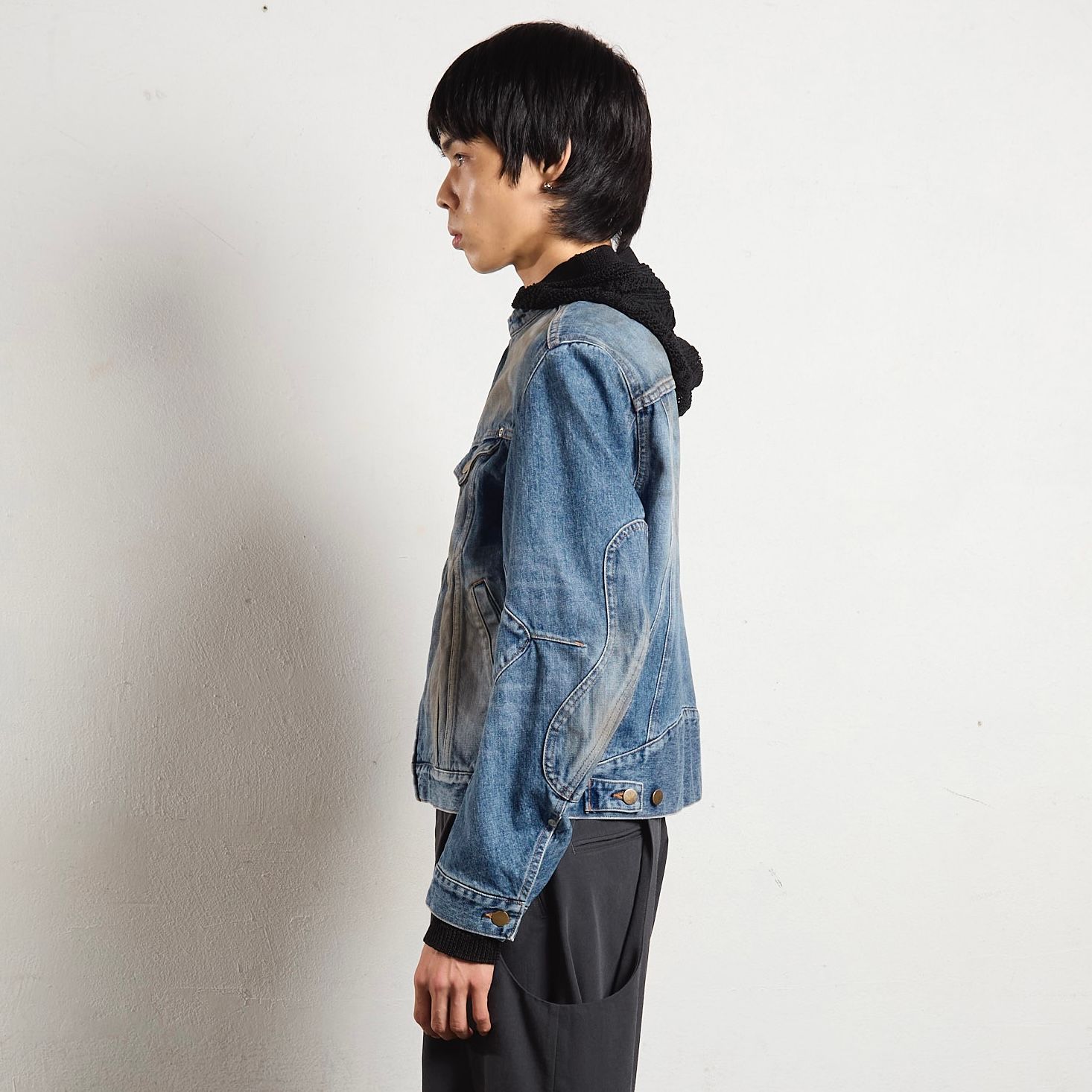 【残り一点】Denim Motorcycle Jacket