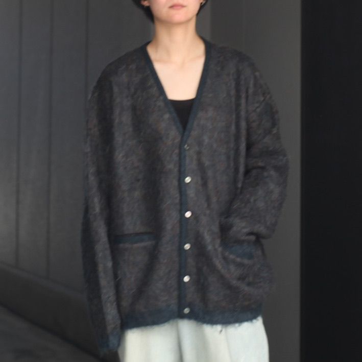 YOKE - 【残りわずか】3color Jacquard Mohair Cardigan | ACRMTSM