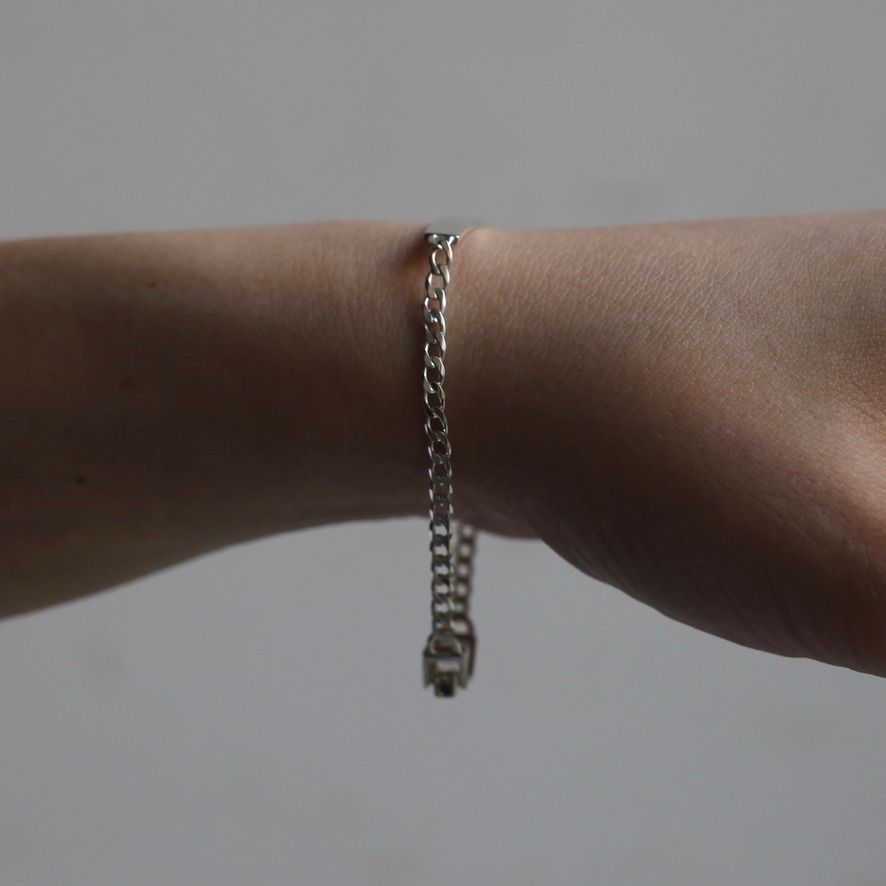 【お取り寄せ注文可能】ID Bracelet_XS(SILVER)