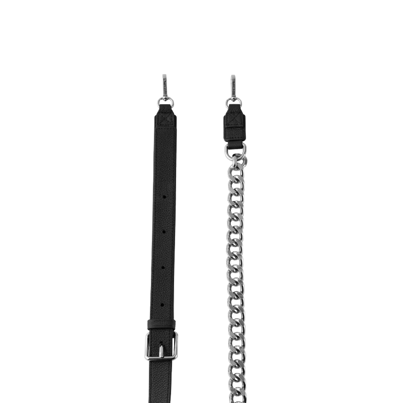 【残り一点】Chaine Duo Strap Reflet(BLACK)