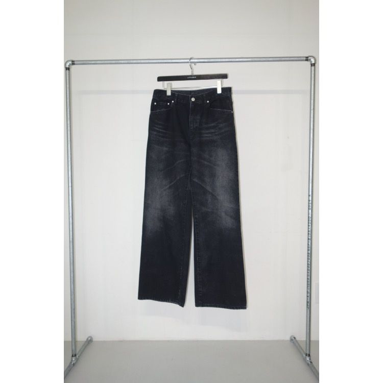 【残り一点】Flocked Denim Pants
