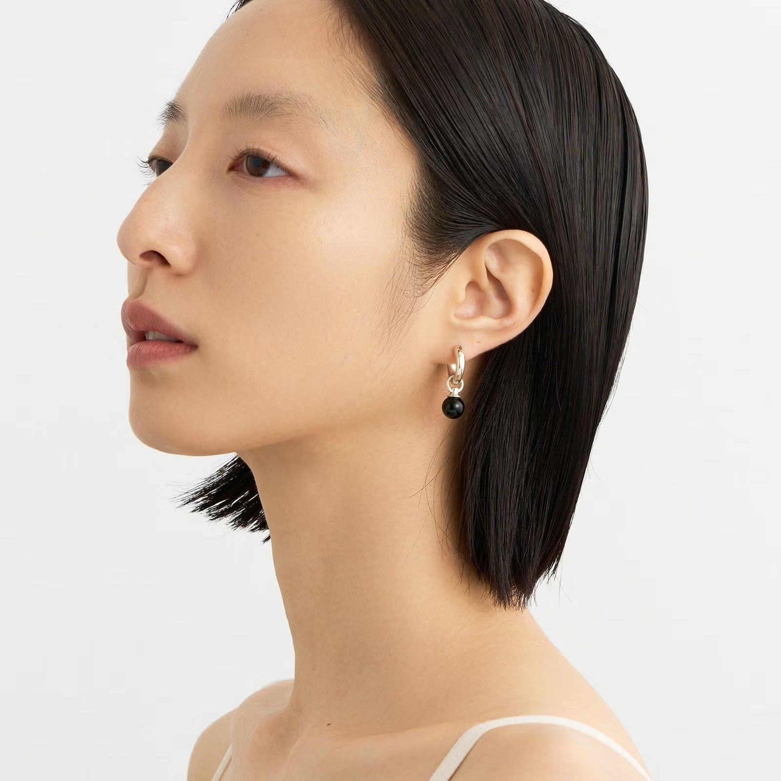 【お取り寄せ注文可能】Stone Ball Pierce