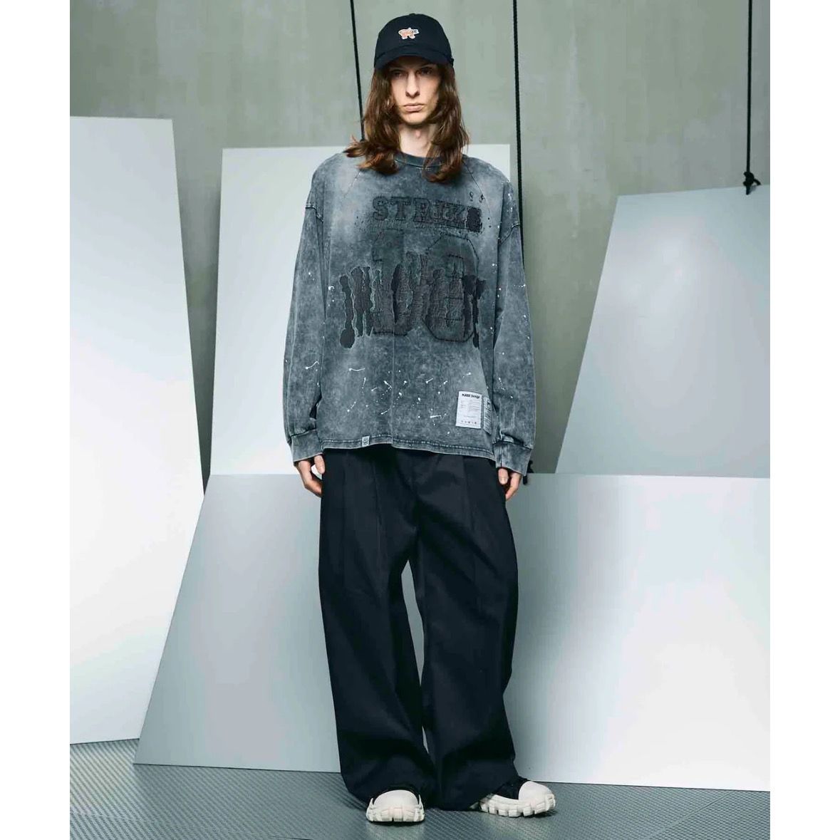 【メゾンスペシャル】120/2/2 スビンコットンツータックパンツ 120/2/2 Suvin Cotton Gabardine Prime-Wide One Tuck Pants