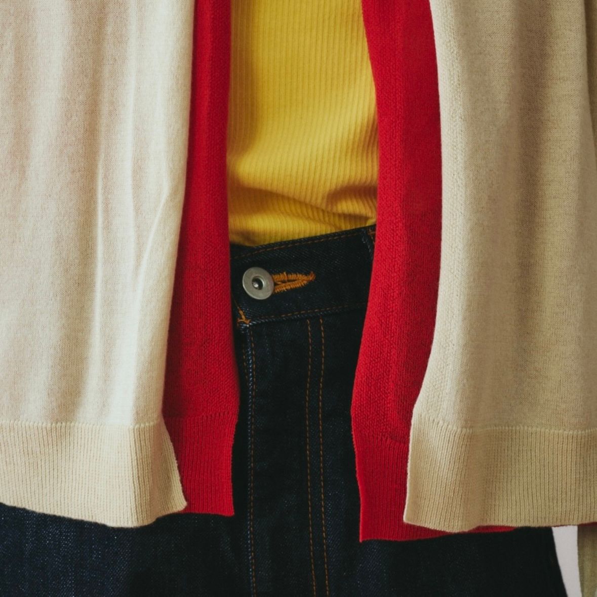 【残り一点】Layered Knit Cardigan