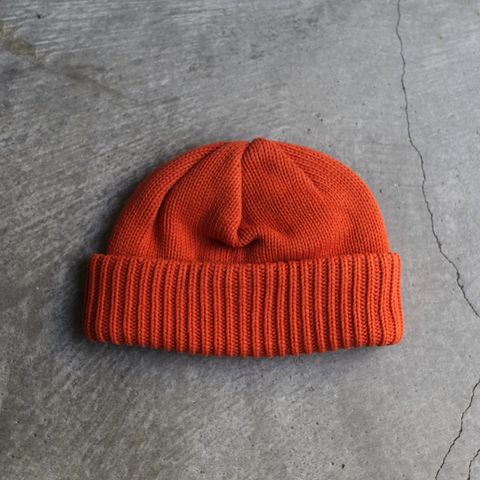 【残りわずか】Knit Cap(ORANGE)