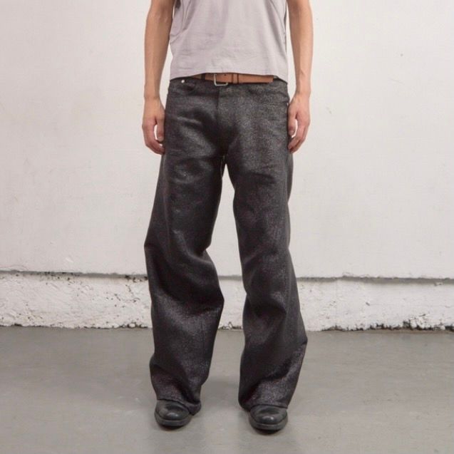 【残り一点】Glitter Twill 3D Twisted Wide Leg 5P Pants