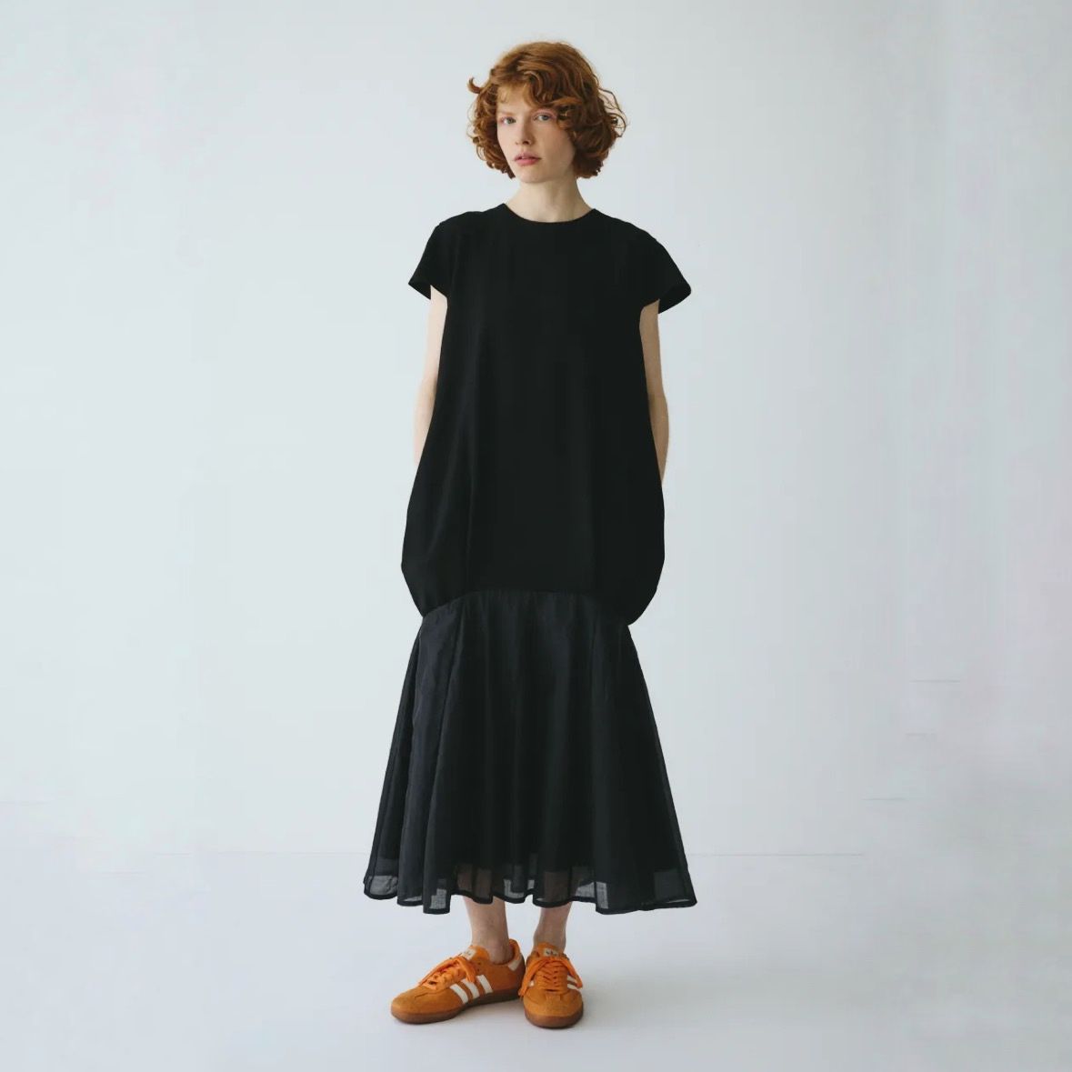 【残り一点】Cap Sleeve Dress