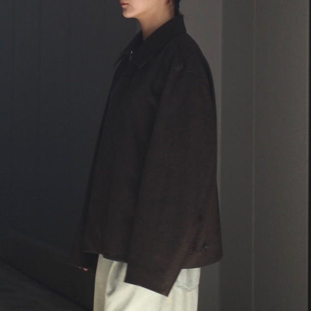 【残り一点】Pure Cashmere Zip Short Jacket