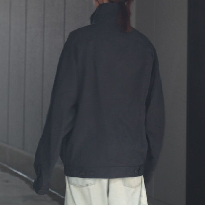 【残り一点】Silk Nylon Zip Up Blouson