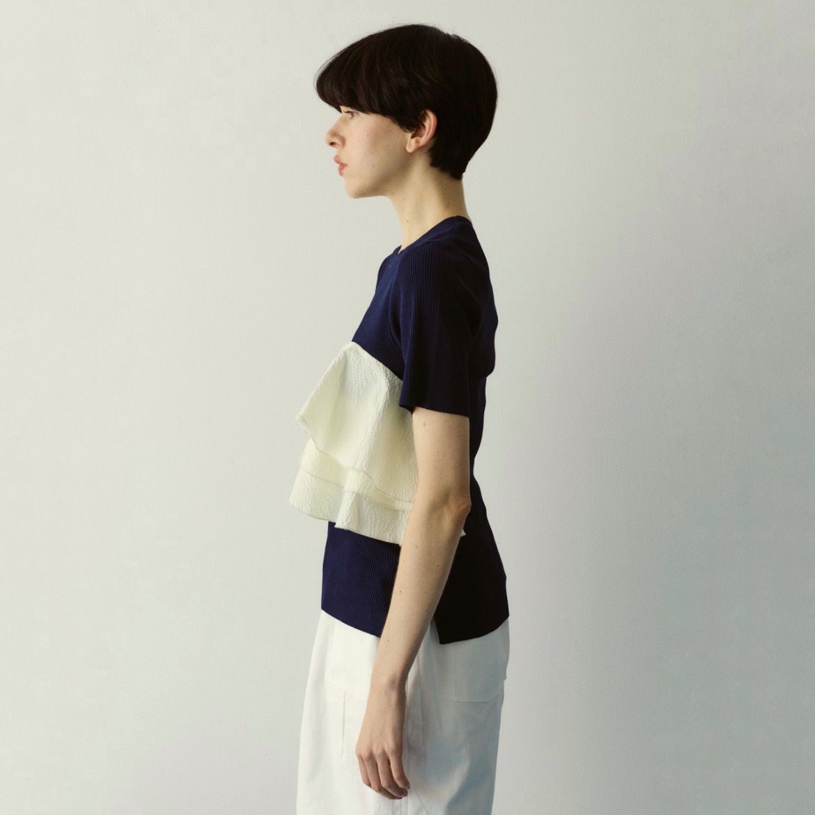 【残り一点】Wave Flare Knit Tops