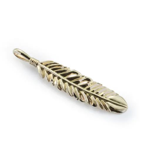 【お取り寄せ注文可能】Eagle Feather L(K10 YELLOW GOLD)