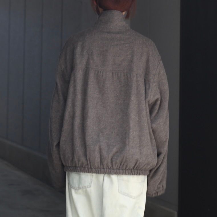 【残り一点】Wool/Cashmere Fleece Zip Jacket