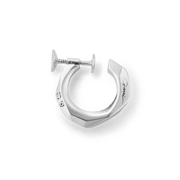 【残り一点】Crockery Earring_L 右耳用(SILVER)