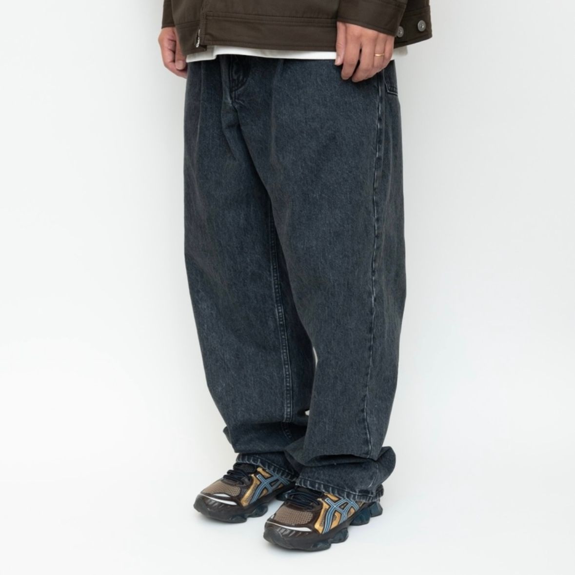 【残り一点】1Tuck Baggy Denim Bio