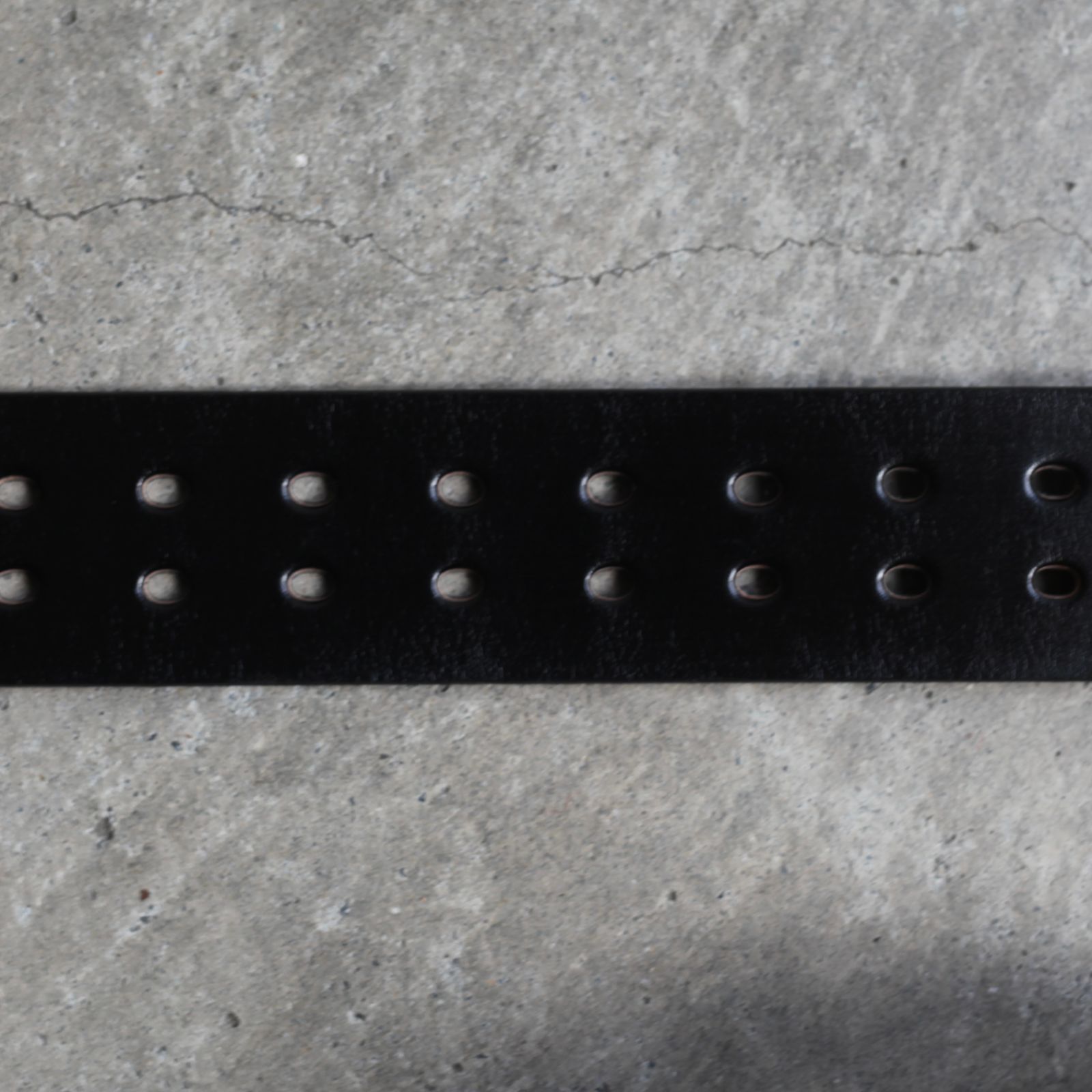 【残り一点】2 Inch Wide Tongue Belt(BLACK)
