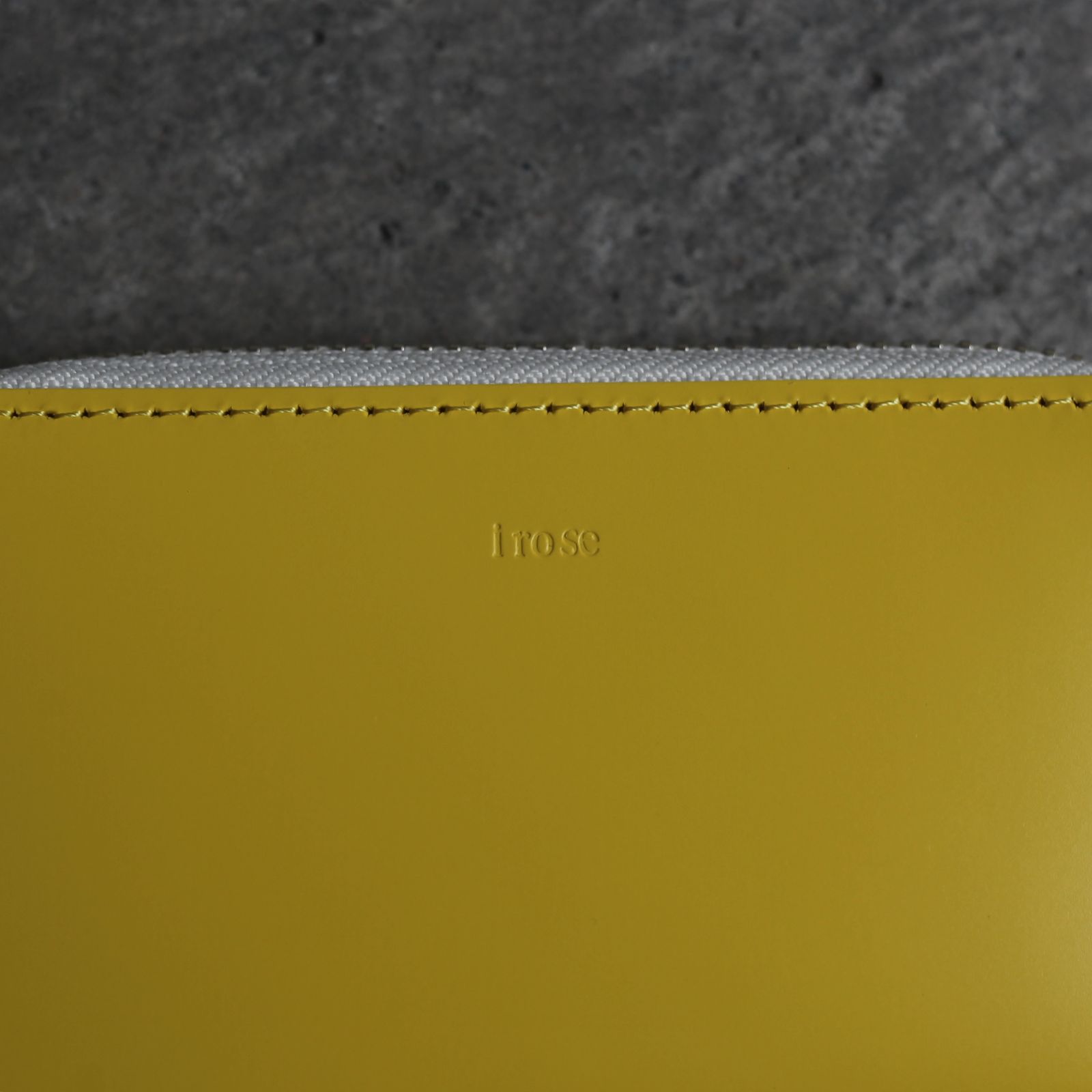 イロセiroseイロセ POP-UP MINI WALLET YELLOW 財布 黄色 - 小物