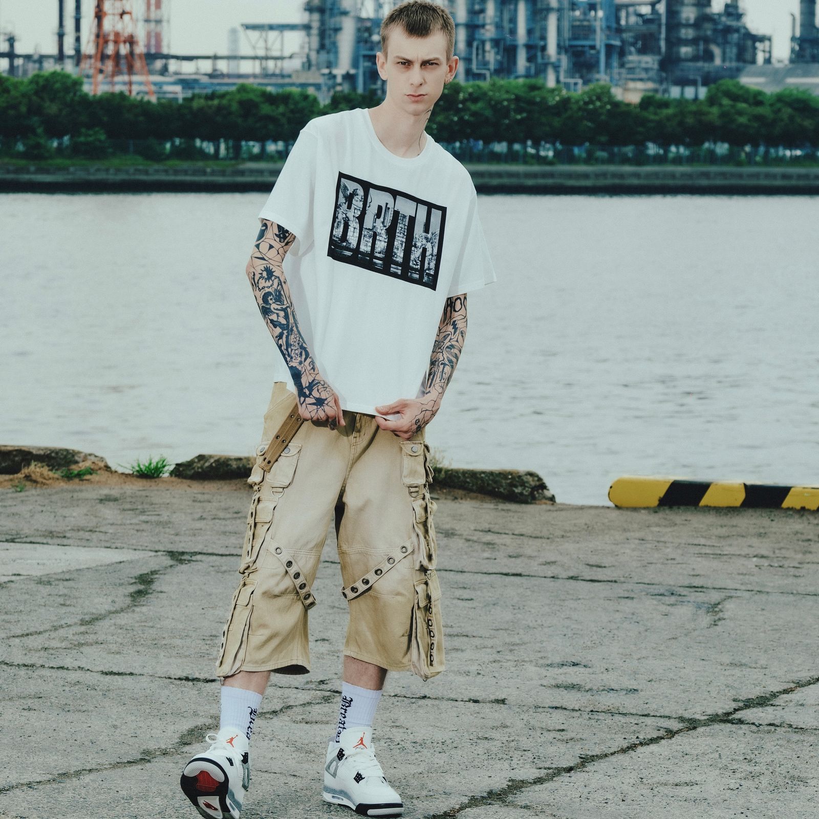 【残り一点】Brth Area Logo Tee