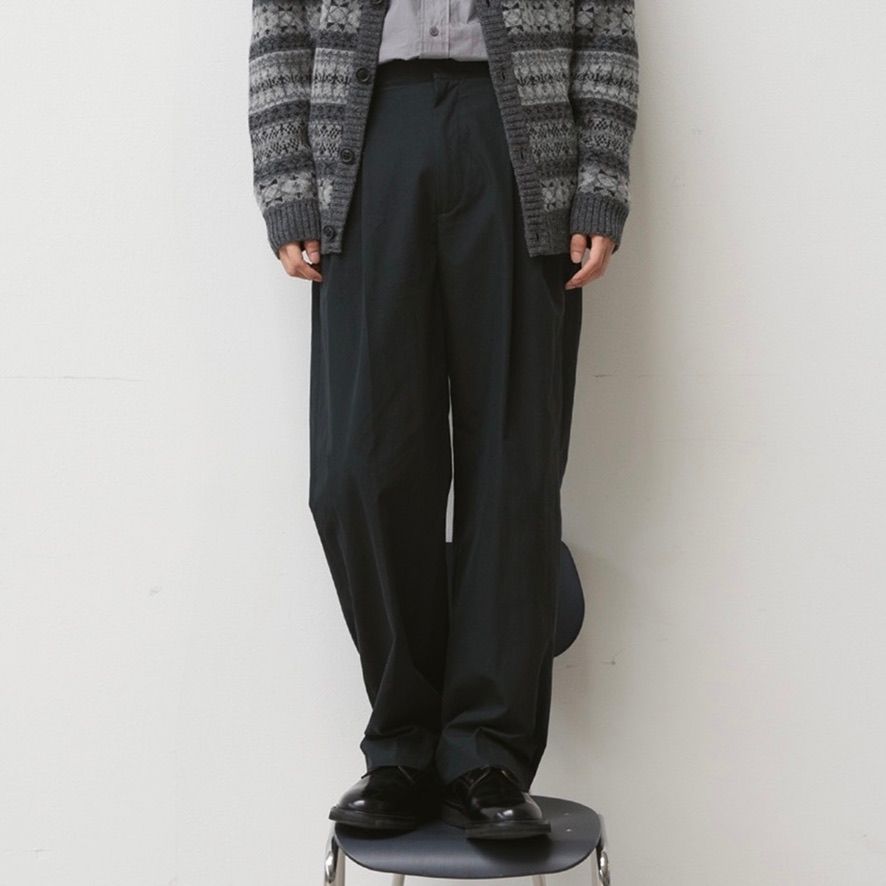 【残り一点】Bonjour 2Tuck Pants