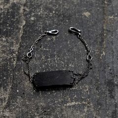 【お取り寄せ注文可能】Leather Plate Bangle