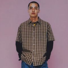 【残り一点】Plaid S/S Shirt