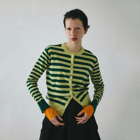 【残り一点】Border Knit Cardigan