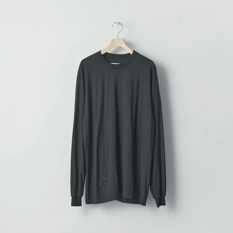 【残りわずか】Fine Wool Oversized Long Sleeve Tee